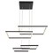 Access Lighting Squared, LED Pendant, Black Finish, Acrylic Lens Acrylic 63968LEDD-BL/ACR - alternate 10